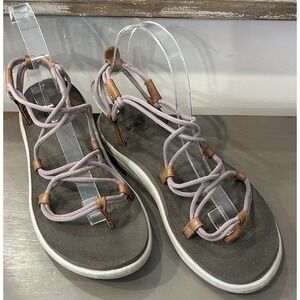 Teva Women's Size 8 Voya Infinity Sandals Twilight Mauve Stretch Hiking Beach